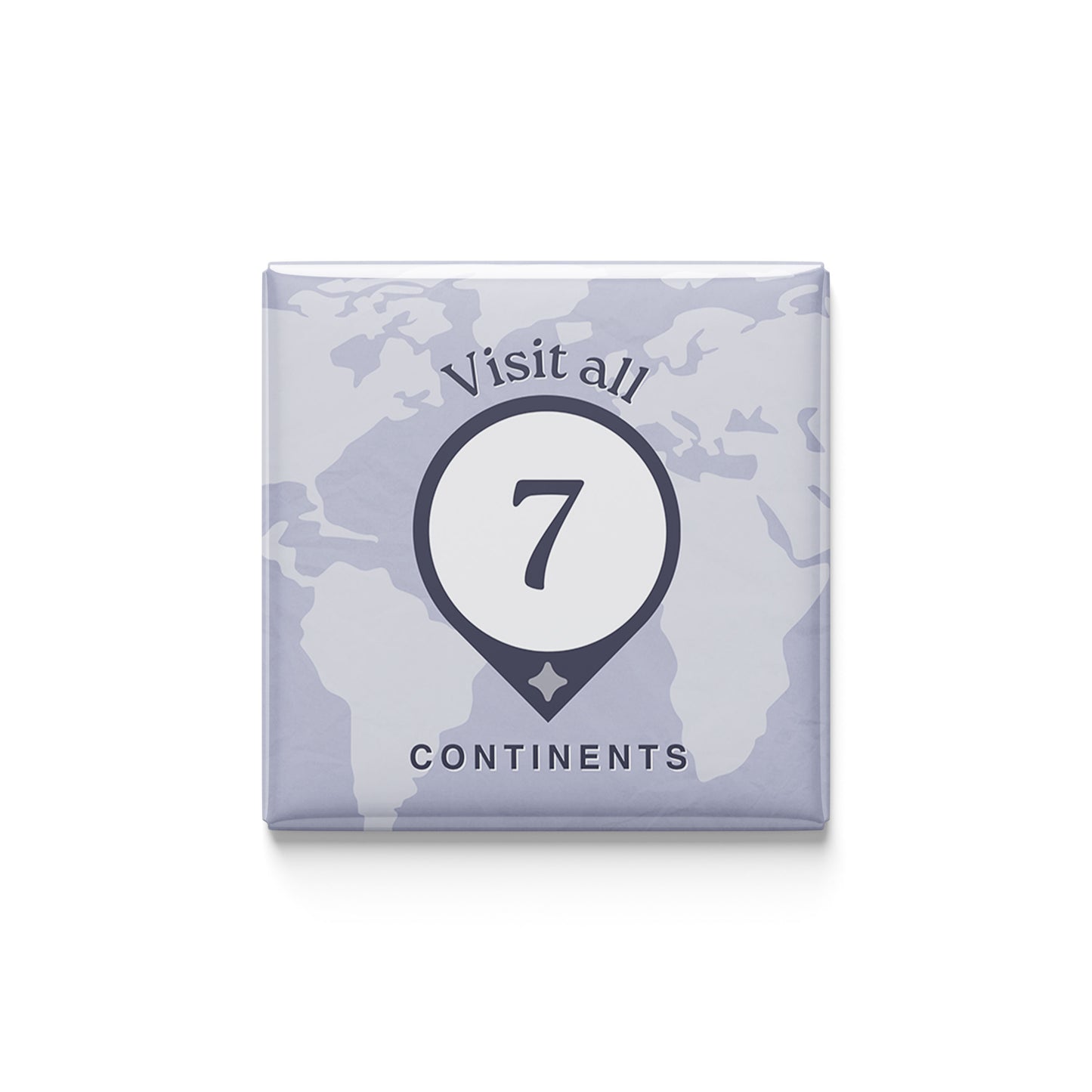 Visit All 7 Continents Magnet