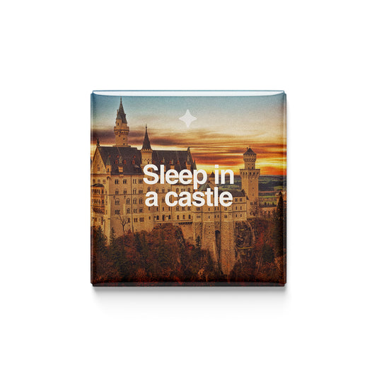 Sleep in a Castle Magnet