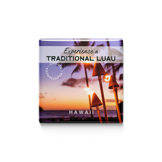 Traditional Luau in Hawaii Magnet
